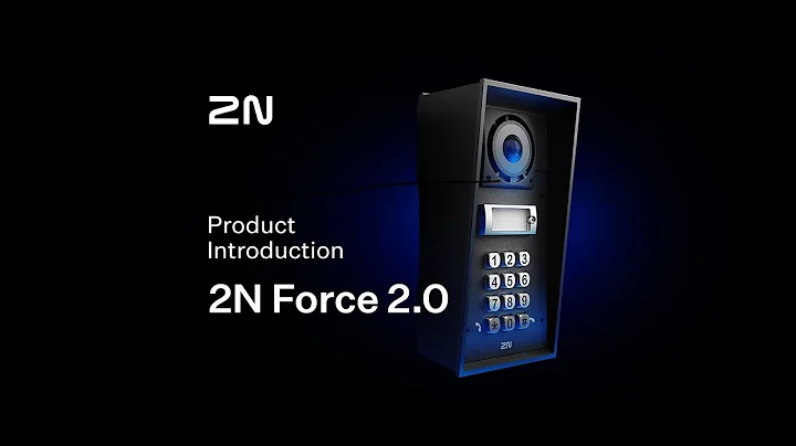 Discover the 2N IP Force 2.0 🦾 A durable video intercom with advanced features