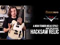 A new fender relic style  the music zoo hacksaw relic