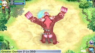 Rune Factory 4: Giving Xiao my boosted Executioner