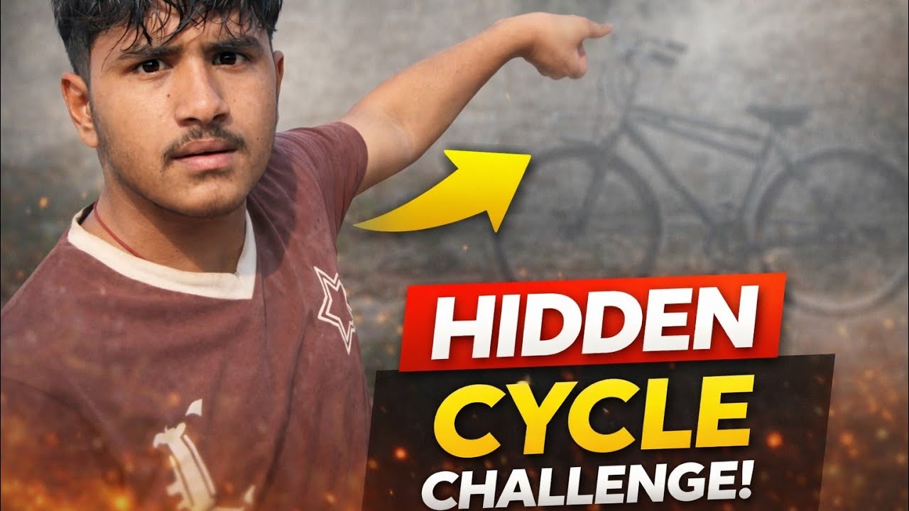 Friends Ne Chhupa Di Cycle! 😱 | 30 Minute Challenge | Winner Gets 1000₹ @CRACKER X........