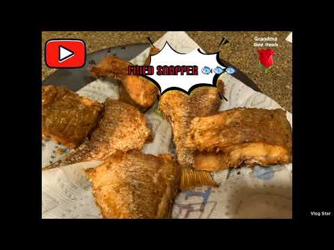 Fried Fish Snapper(Personal  Recipe) — Жареная Рыба Снеппер🐟