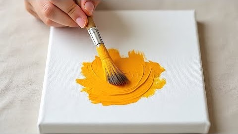 Easy autumn forest/ Forest landscape painting/ Acrylic canvas for beginners/ #acrylicpainting 