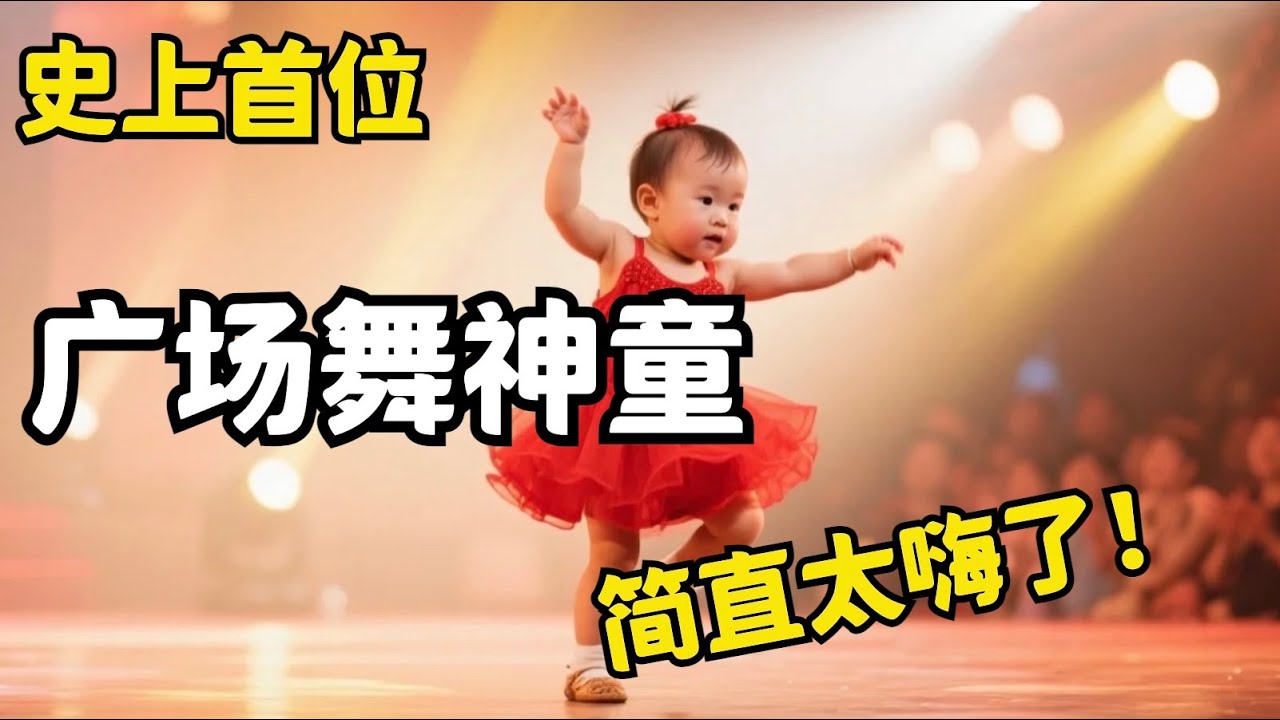史上首位跳着广场舞上场的萌宝!11个月就有天生乐感,简直太嗨了【加油好宝贝】