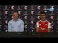 Kristian Woolf and Isaiya Katoa chuffed after upset Finals win: NRL Presser | NRL on Nine