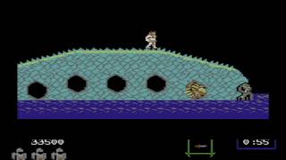 C64 Longplay: Ghouls 'n Ghosts (NTSC / In-game sound effects)