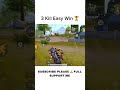 3 Kill Easy Win 🏆 #stksasuke #sasukeop  #clutchking #bgmi #bgmishorts #fyp #gamingreels #viralvideo