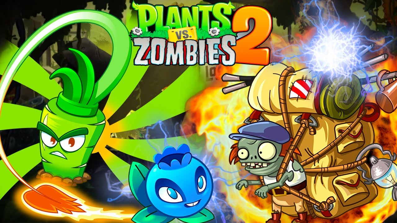 ¡LATIGO WASABI! Plantas Vs Zombies 2 36 YouTube