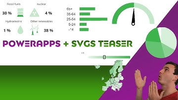 [Fun with SVGs] Teaser: The World (MS Power Apps + SVGs = Awesome)
