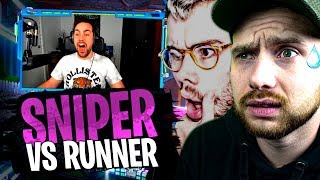 The funniest map of all the Crouton Game Show, Sniper vs Runner on Fortnite Creative screenshot 3