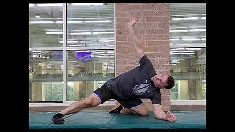 Single Leg Frog with Thoracic Rotation