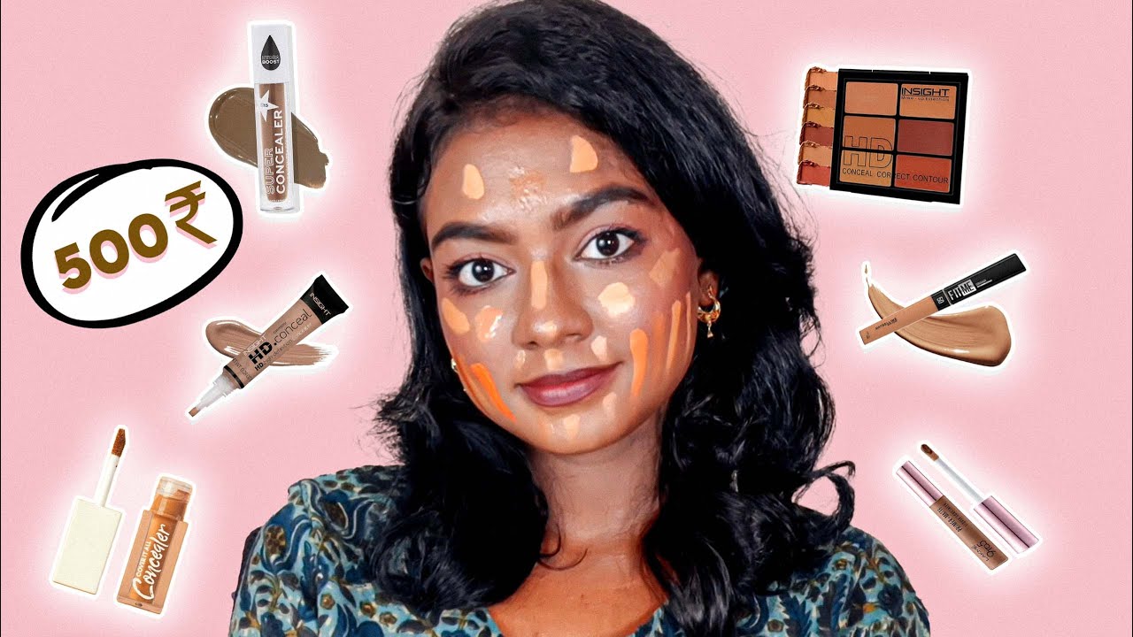 🦋Консилеры для *ГЛУБОКОЙ, ТЕМНОЙ, СМУГЛОЙ КОЖИ* Доступные цены - я попробовала 7 консилеров в Индии