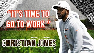 Christian Jones Press Conference: It's Time to go to Work