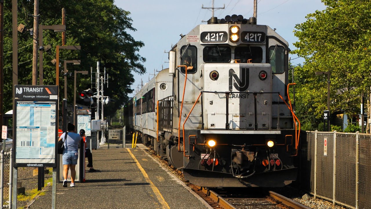 RF NJ Transit North Jersey Coast Line Trains In Early August YouTube RF NJ Transit North Jersey Coast Line Trains In Early August YouTube