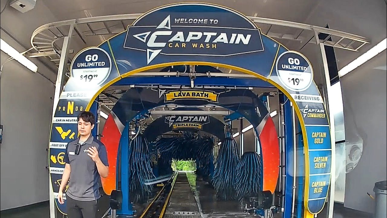 CW 268 | MacNeil tunnel | Captain Car Wash | Plano, TX site