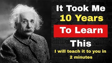 It Took Me 10 Years To Learn This - I Will Teach It To You In 2 Minutes