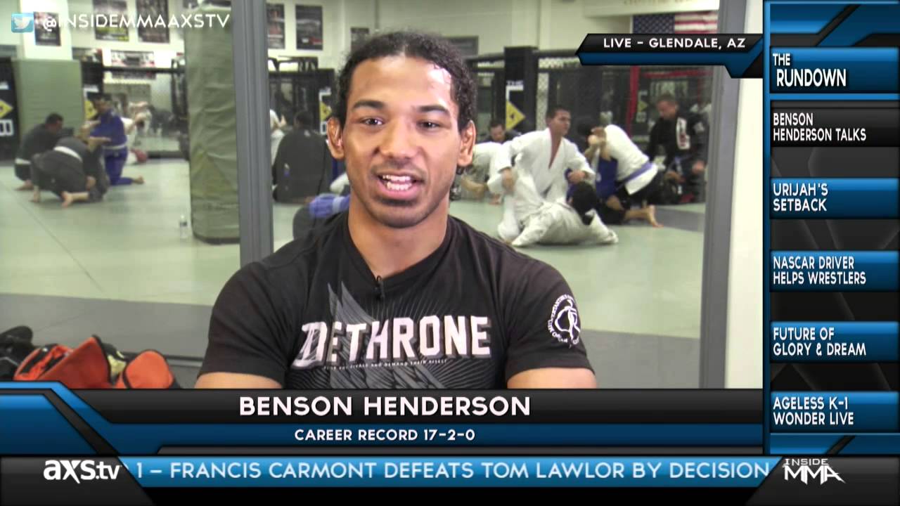 benson henderson military Benson Henderson Reveals His Biggest Weakness - Inside MMA