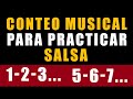 123 567 conteo salsa  msica para practicar tus pasos de salsa