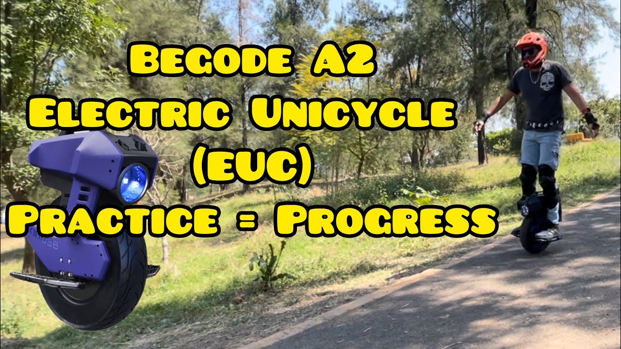 Begode A2 Electric Unicycle Practice = Progress, Following up on 
