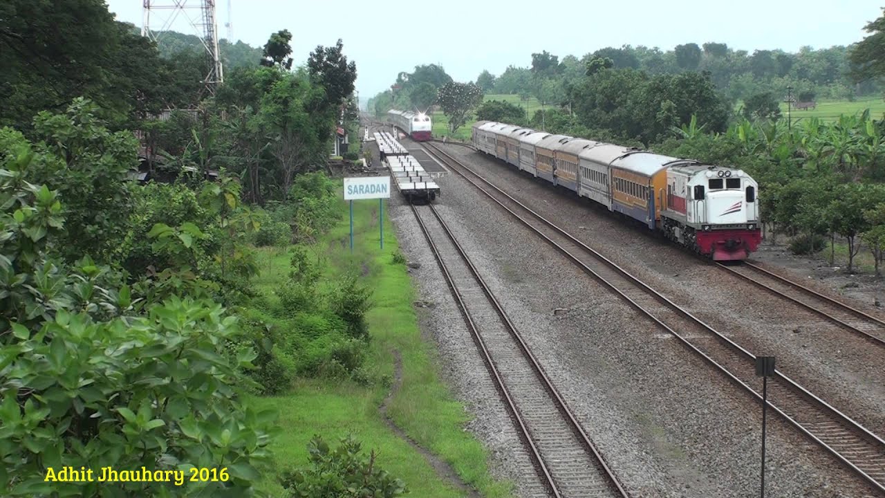 Stasiun Saradan Terbaru Susulan Kereta Api Sri Tanjung dan Kereta Api Malioboro di Stasiun