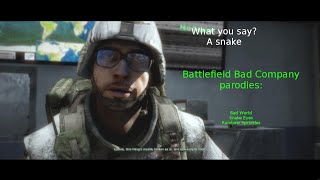 Battlefield Bad Company Parodies and comparaison Trailers