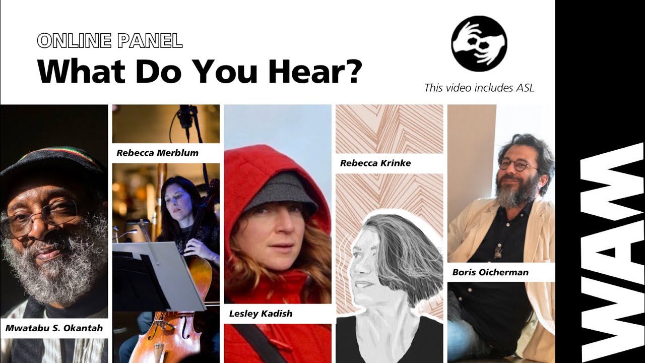 Online Panel Conversation: What Do You Hear? [ASL] - YouTube