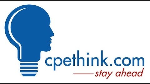 CPE for CPAs from Cpethink.com