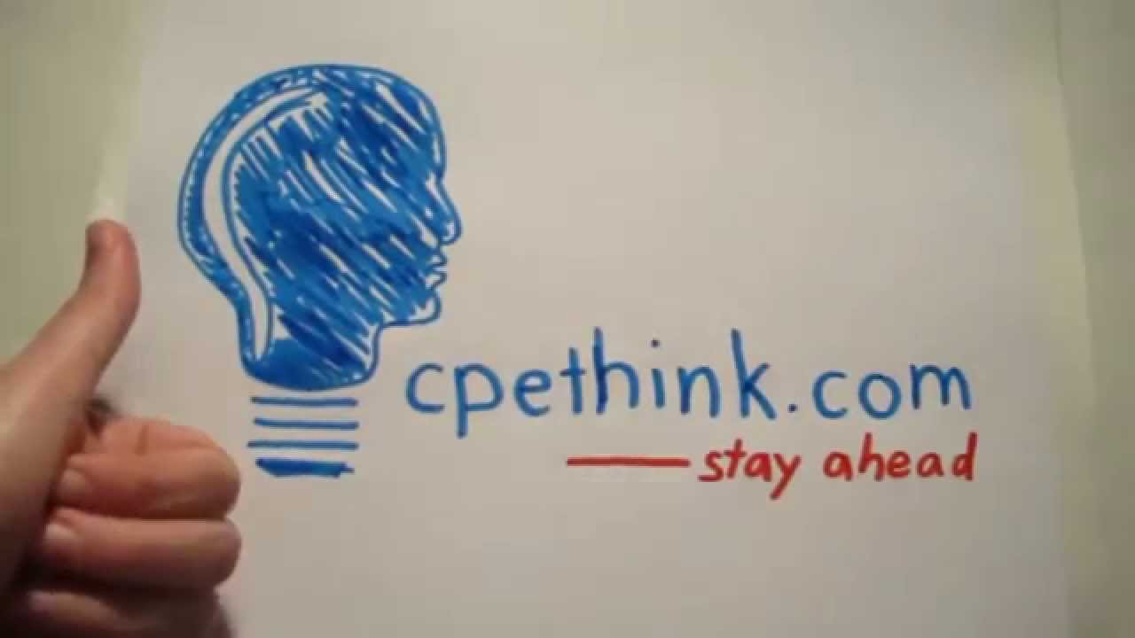 CPE for CPAs from Cpethink.com
