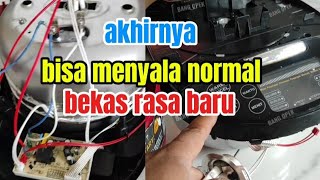 Yongma digital rice cooker burns rice and stops completely