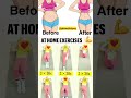 At Home Weight Loss &amp; Belly Fat Exercises for Women 💪 | Quick Workout? #exercises #shorts #fatloss