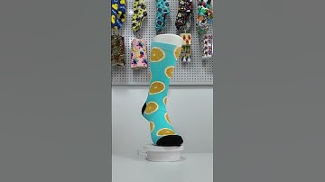 360° Digital Printing: Seamless and Perfect Socks!#socksprinter #customprint