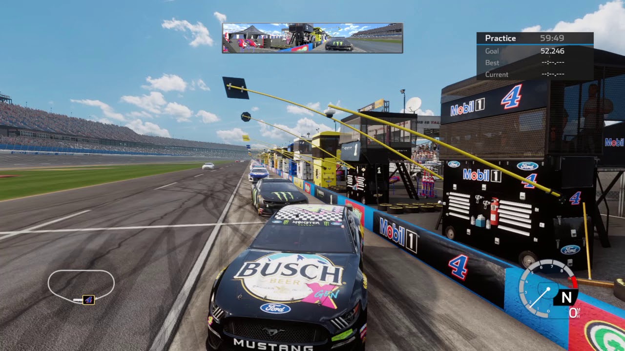 Nascar heat 4 gameplay YouTube