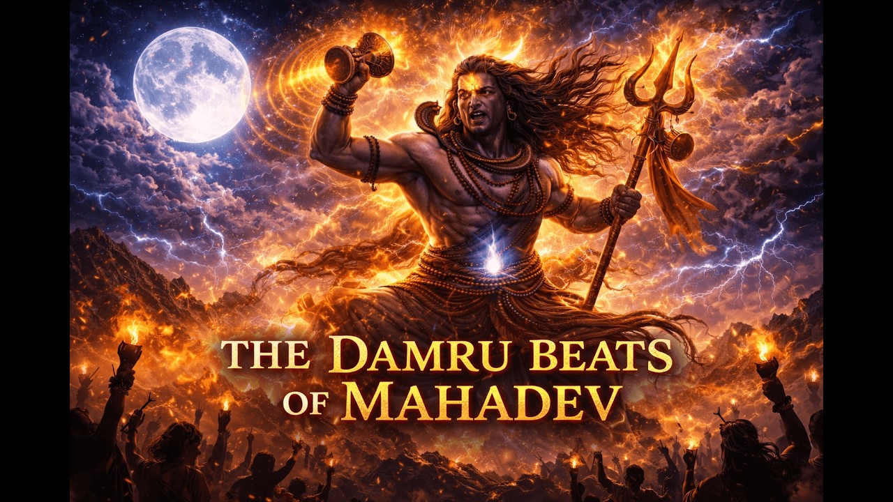 The Damru Beats of Mahadev 🔥 | Cosmic Shiva Song for Power, Clarity & Inner Awakening