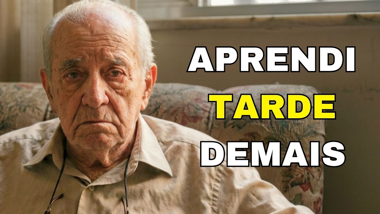 Tenho 90 anos… Aprendi tarde demais que essas 10 coisas destroem sua velhice.
