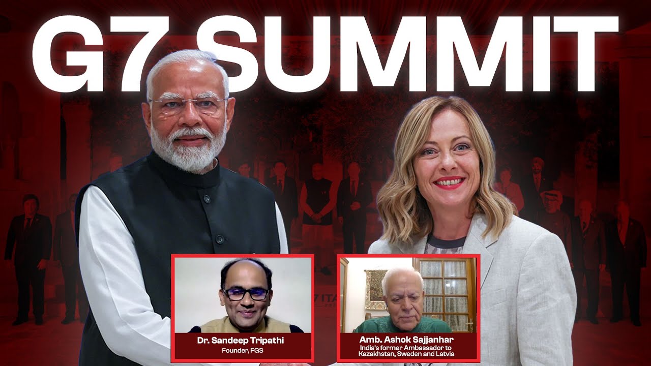Ambassador Ashok Sajjanhar on G7 Summit 2024 | PM Modi at the G 7 Summit, Italy.