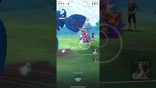 [Pokemon GO] Grunt Battle (Shadow Omanyte) #pokemon #tiktokeffects #shadow #omanyte #kyogre
