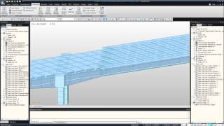 MIDAS Staged Construction Modeling of a Spliced I Girder Precast Post Tensioned Bridge