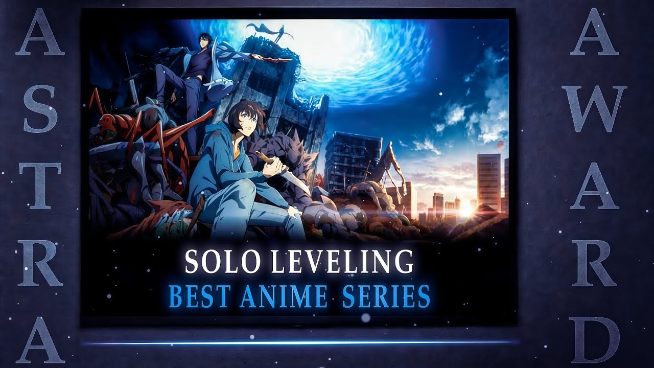 Solo Leveling Achieve Astra Award 2024 Best Anime Series 🔥😎⚡.......