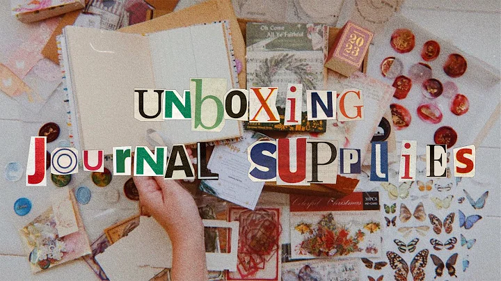 Taperlogy Junk Journal Supplies | Unboxing