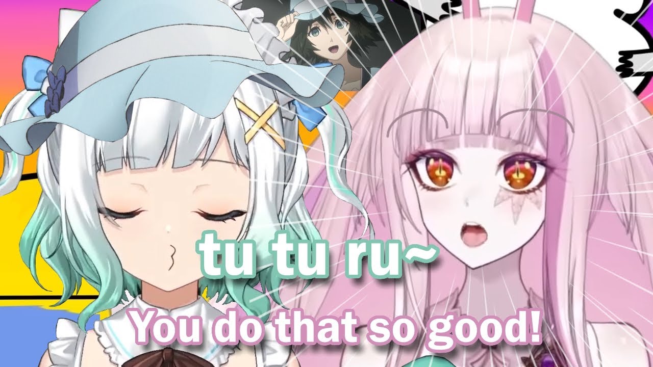 Минт шокирует Матару своим сверхъестественным «tu tu ru»~ 【Maid Mint Fantome + VSHOJO】