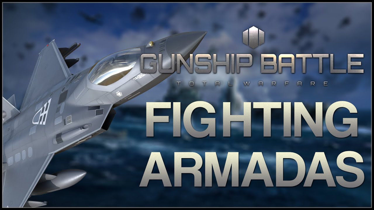 FIGHTING AN ARMADA - Gunship Battle: Total Warfare!