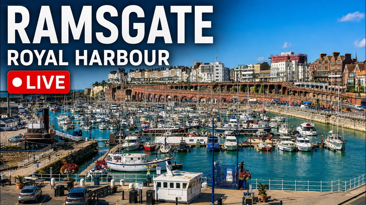 Ramsgate Royal Harbour Live – Inner Marina & Boats — Ramsgate, England live camera thumbnail
