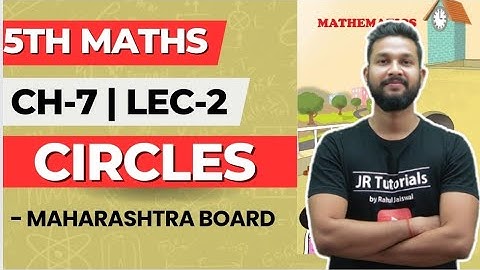 5th Maths | Chapter 7 | Circles | Lecture 2 | Maharashtra Board |