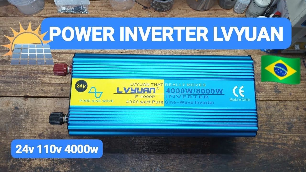 Power inverter LVYUAN 24v 110v 4000w 👉 inside 🔎🔧 - YouTube