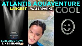 Voted as Largest Waterpark In The World | Atlantis Aquaventure | Mini Experience with Family
