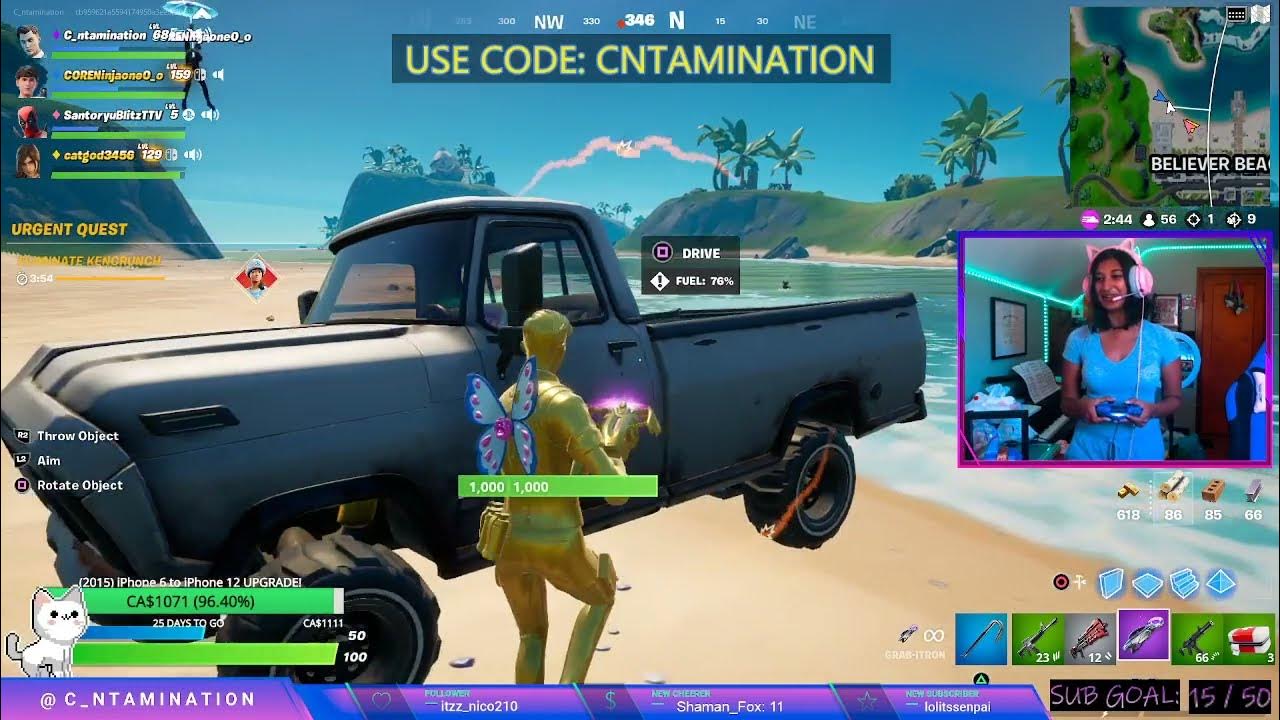 How to use the GRAVITRON in FORTNITE... YouTube