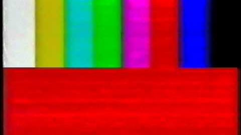 Nothing But Static VHS Production Test Pattern - part 1