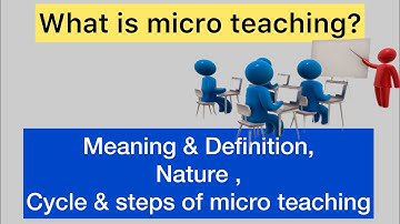 Micro Teaching (सूक्ष्म शिक्षण) || Cycle of micro teaching || B.ed exams 2023 || let