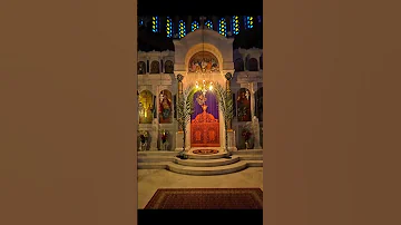 Greek Orthodox Church Ready For Palm Sunday Service Greece Bless You All Proudtobechristian 