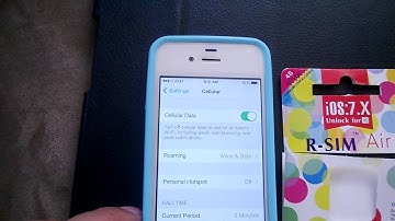 RSIM Air with AT&T Pay as you Go Micro Sim: iROseTool.  Only call signal, No Data for ios 7.0.3