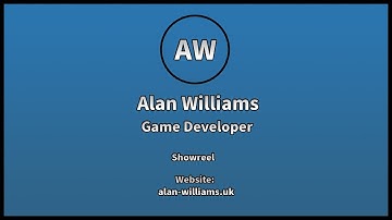 Game Developer Showreel | Alan Williams